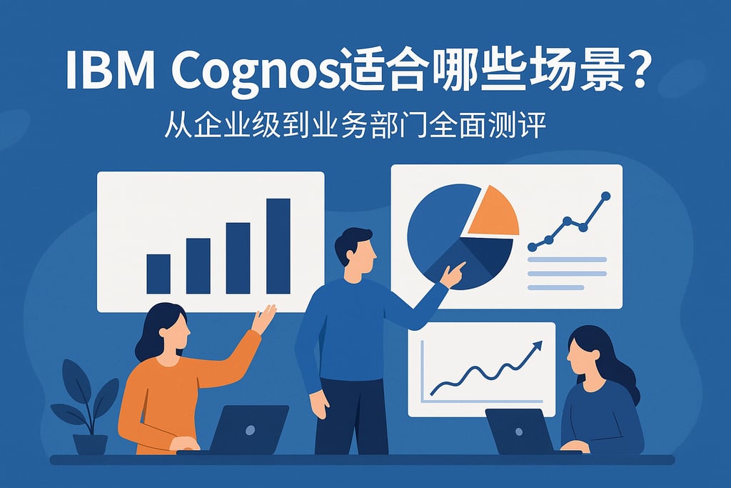 IBM Cognos适合哪些场景？从企业级到业务部门全面测评